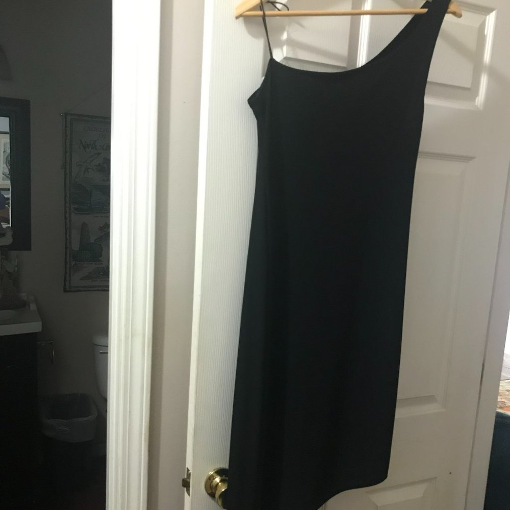 GIORFIO FIORLINI COLLECTION BLACK COCKTAIL DRESS SIZE LARGE